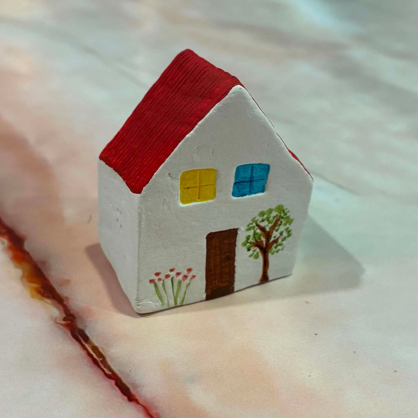 Miniature Ceramic Houses | Hand Painted | Various Styles
