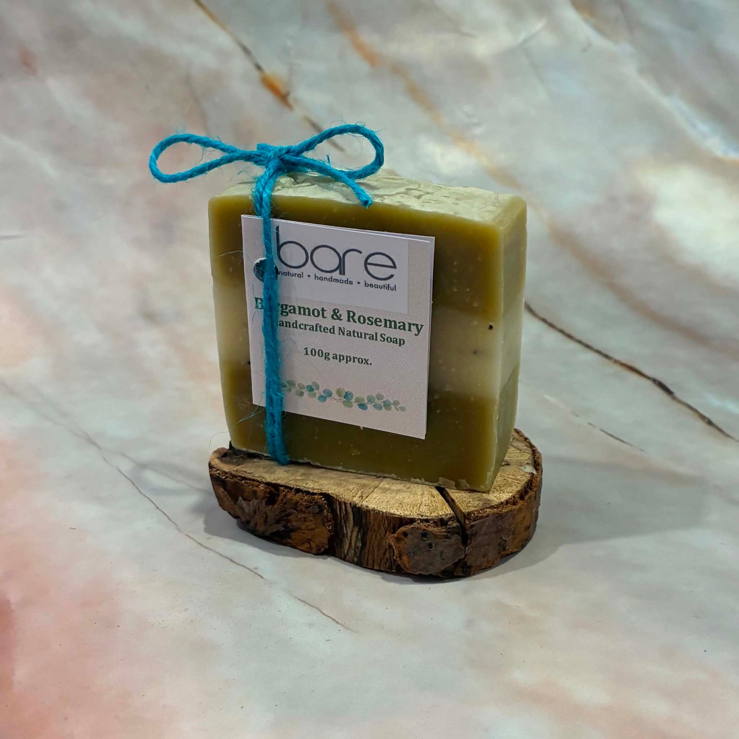 Bergamot & Rosemary | Handmade Natural Soap | Perfect for Oily, Blemish Prone Skin
