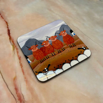 Sheep Art Coasters | Various Designs