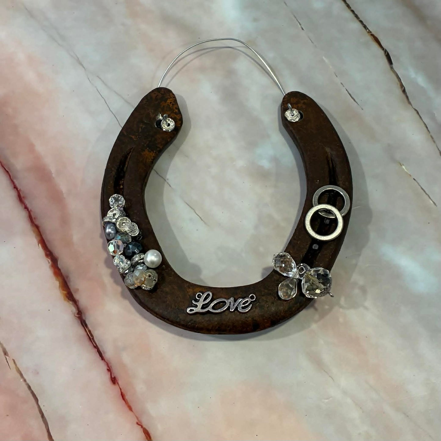 Beaded Horseshoe Hangers | Various Designs