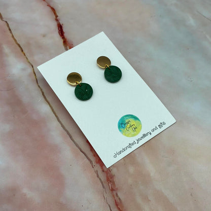 Handcrafted Drop Earrings | Hypoallergenic | Choose Your Colour!