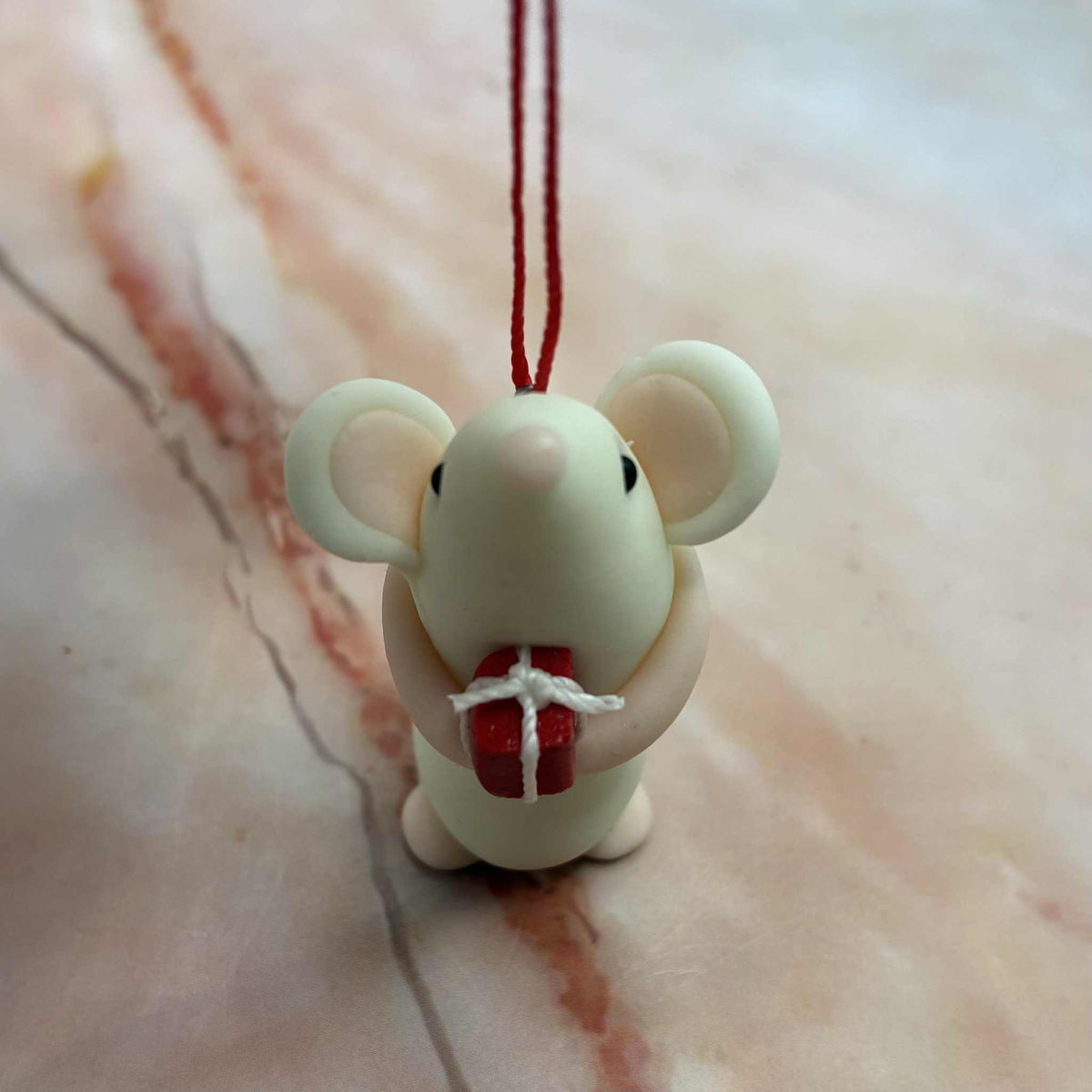 Christmas Themed Glow In The Dark Animals | Polymer Clay | Various Designs