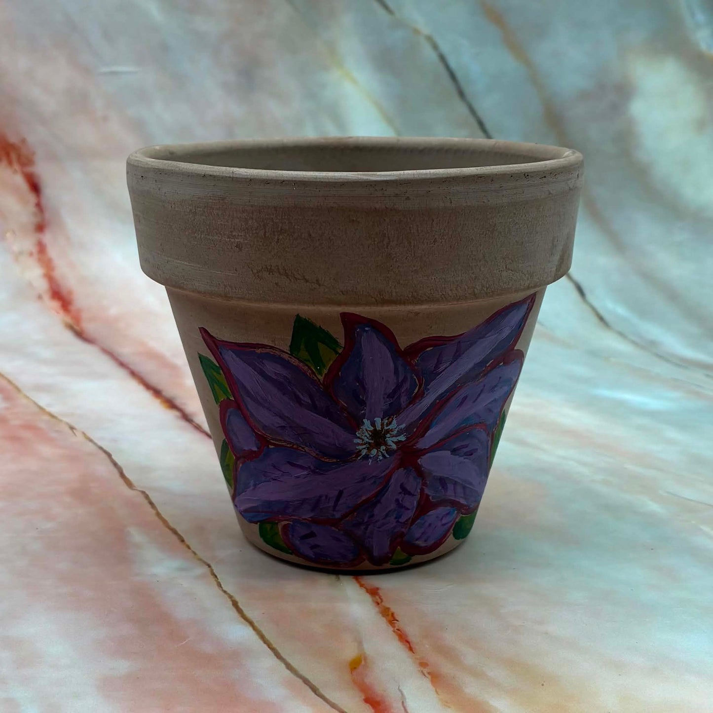 Small Terracotta Pots | Hand Painted | Choose Your Favourite!
