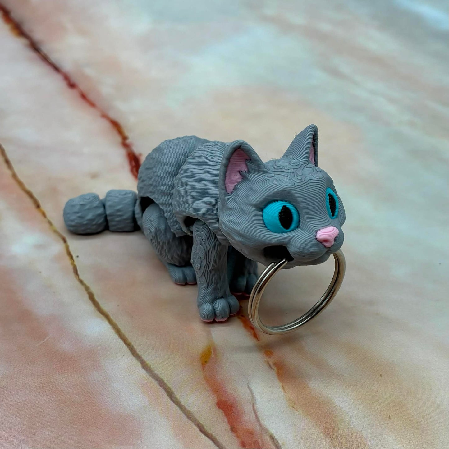 Animal Keyrings | 3D Printed | Various Designs