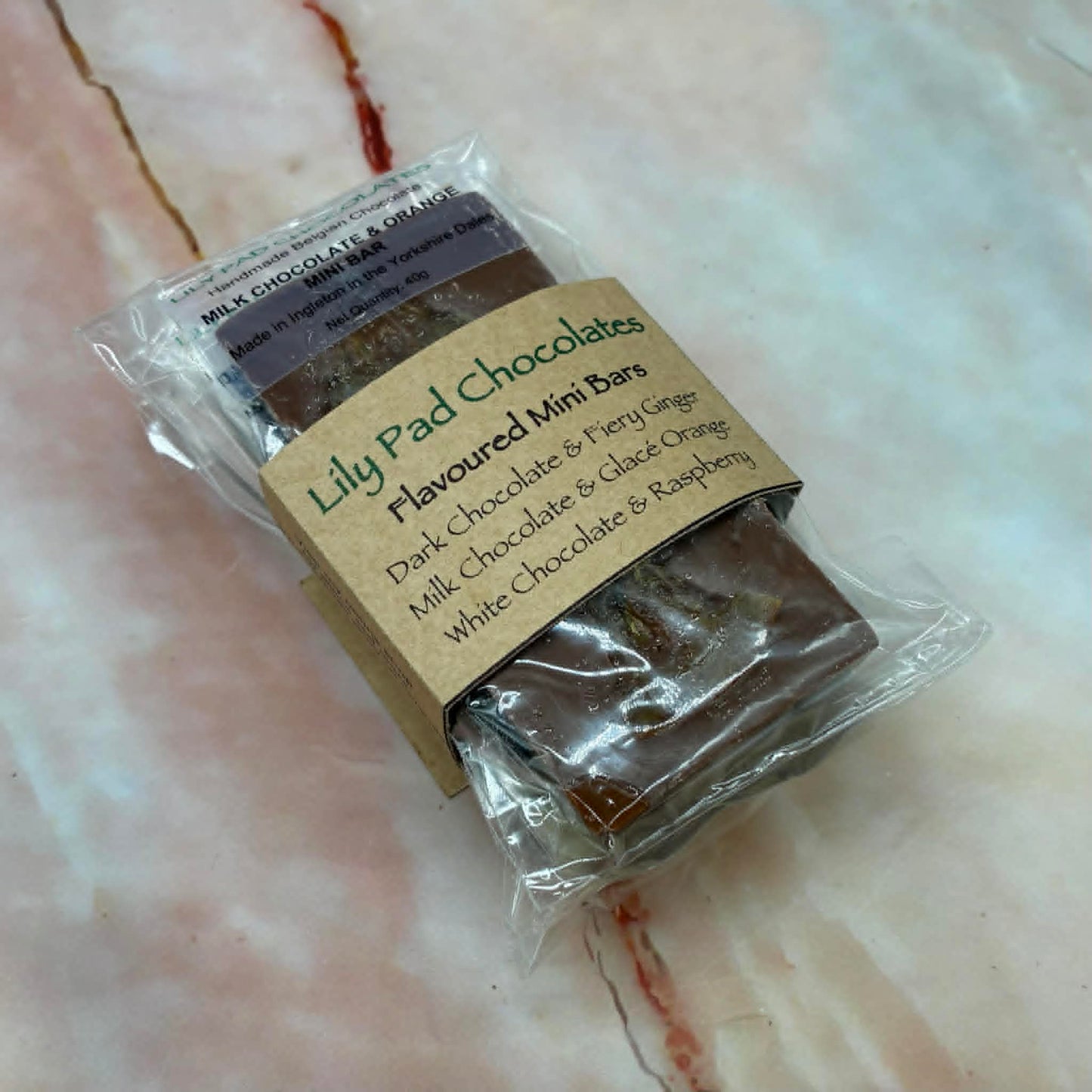 Trio of Mini Bars | Belgian Milk White & Dark Chocolate