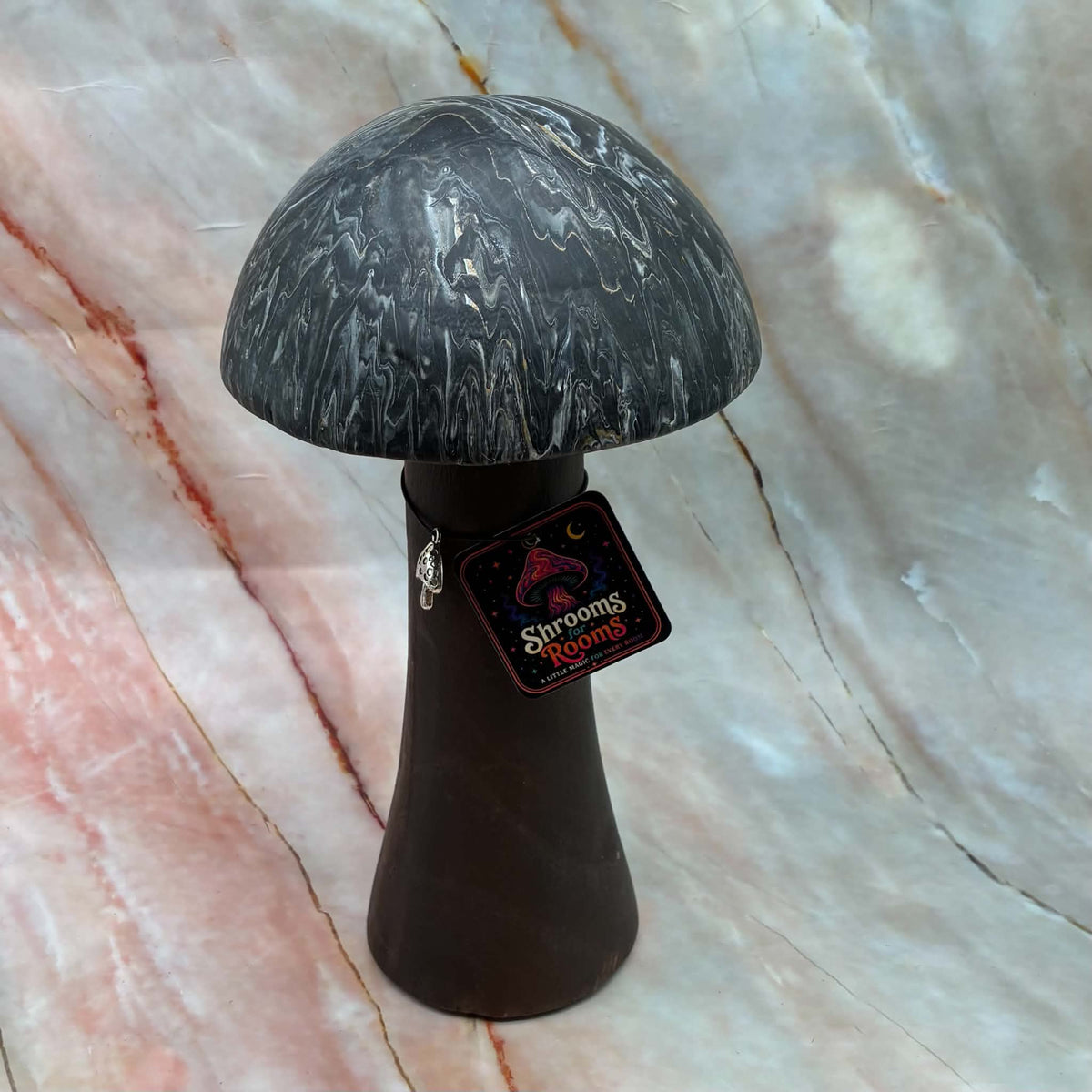 MonsterShroom | Freestanding Mushroom Decoration | Wood & Acrylic Paint