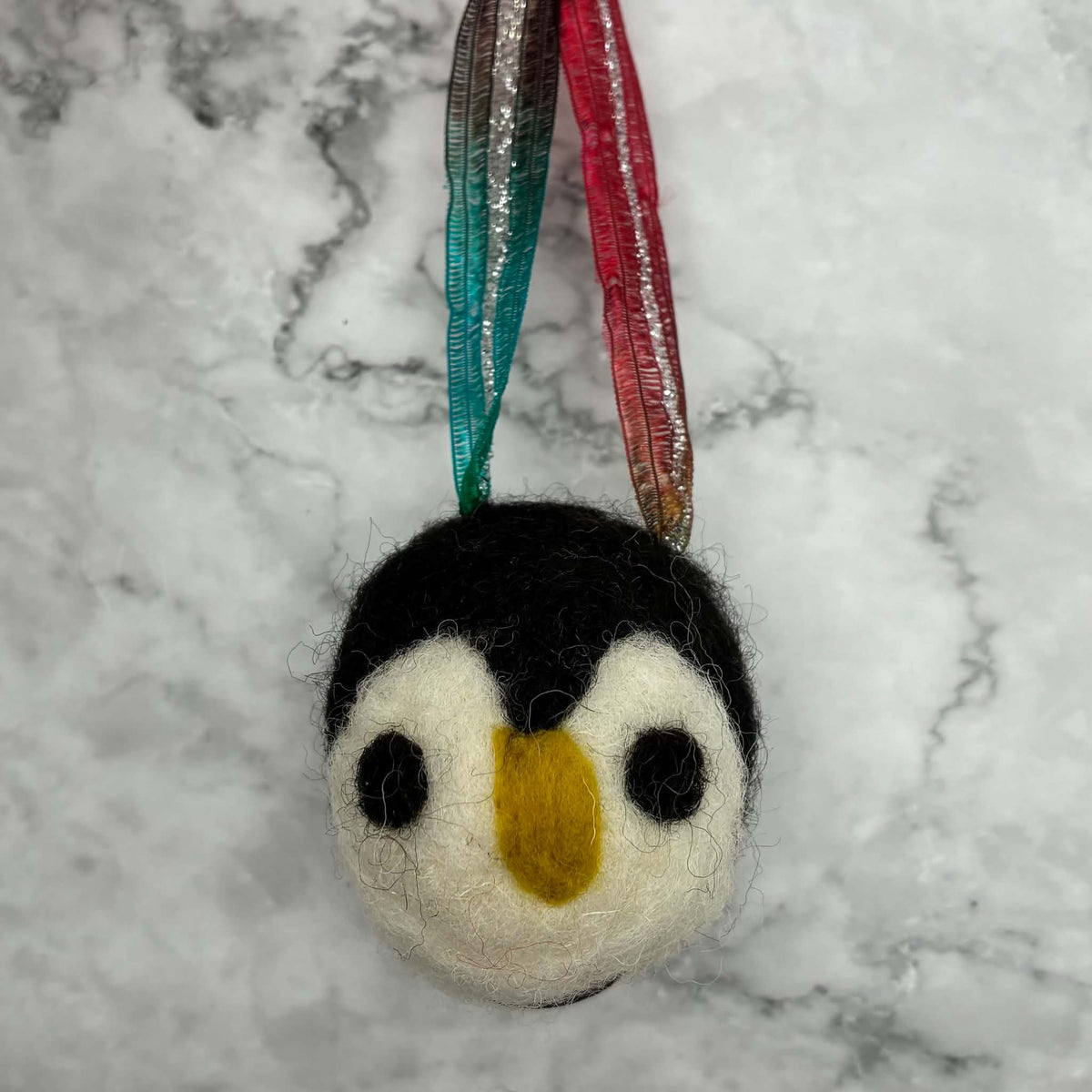 Handmade Christmas Hanging Decorations | Needle Felted