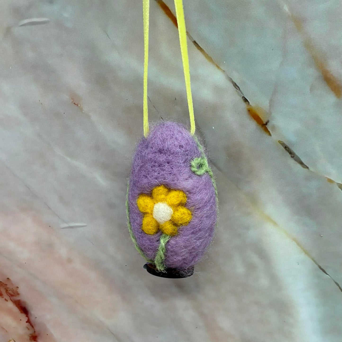 Handmade Hanging Eggs | Easter | Needle Felting