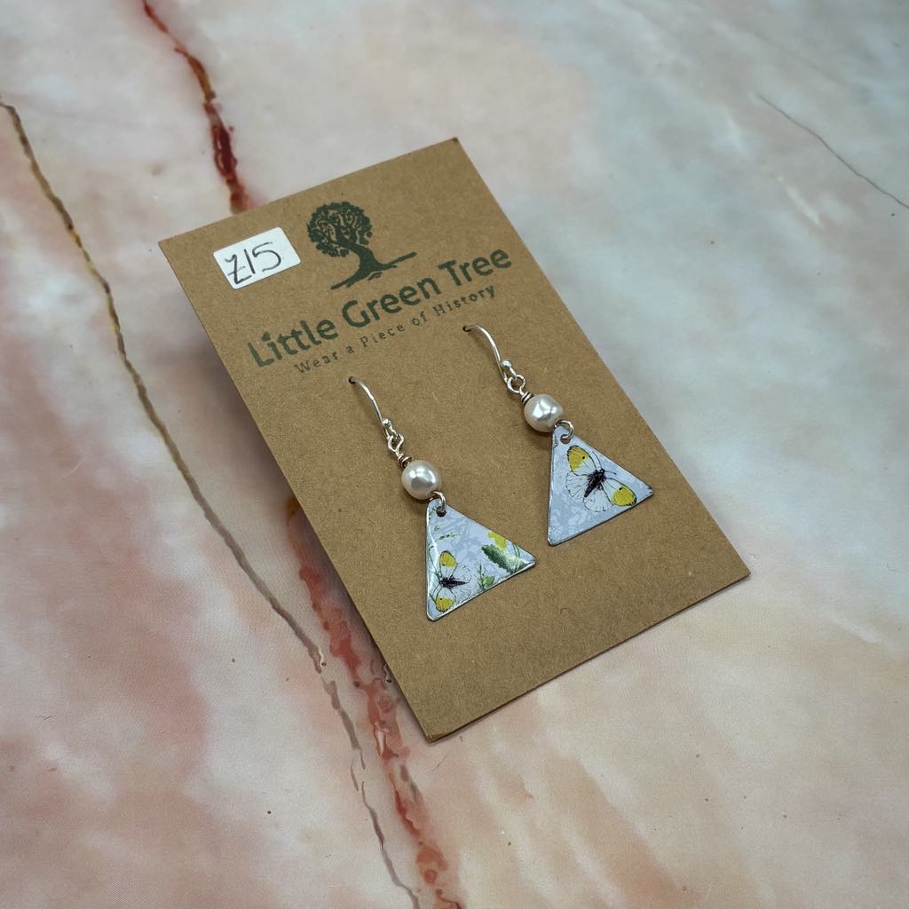 Upcycled Vintage Tin Jewellery | Earrings & Necklaces | Various Designs