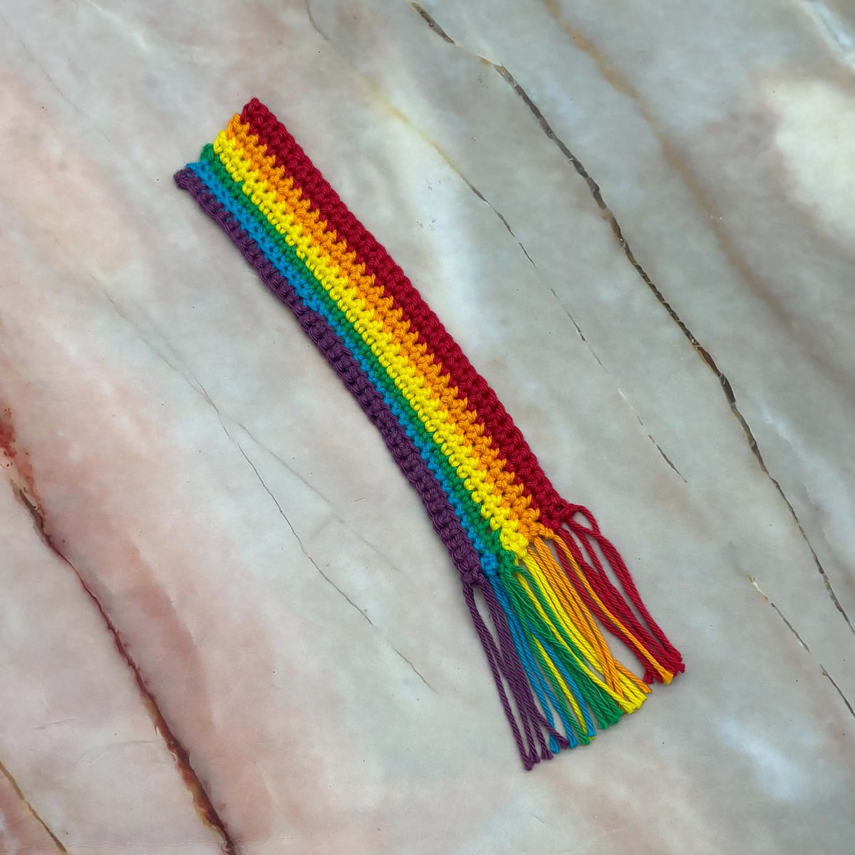 Handmade Pride Bookmarks | Crochet