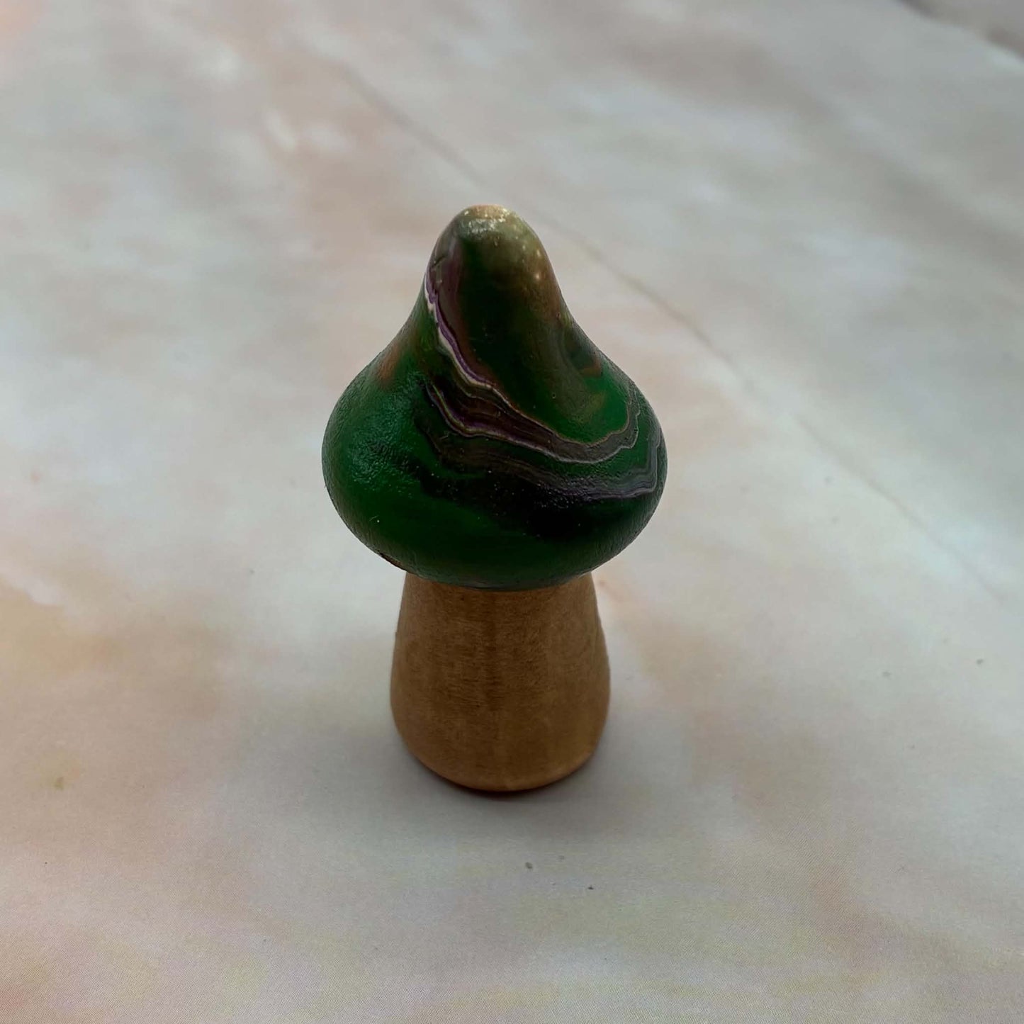 CharmShroom | Freestanding Mushroom Decoration | Wood & Acrylic Paint