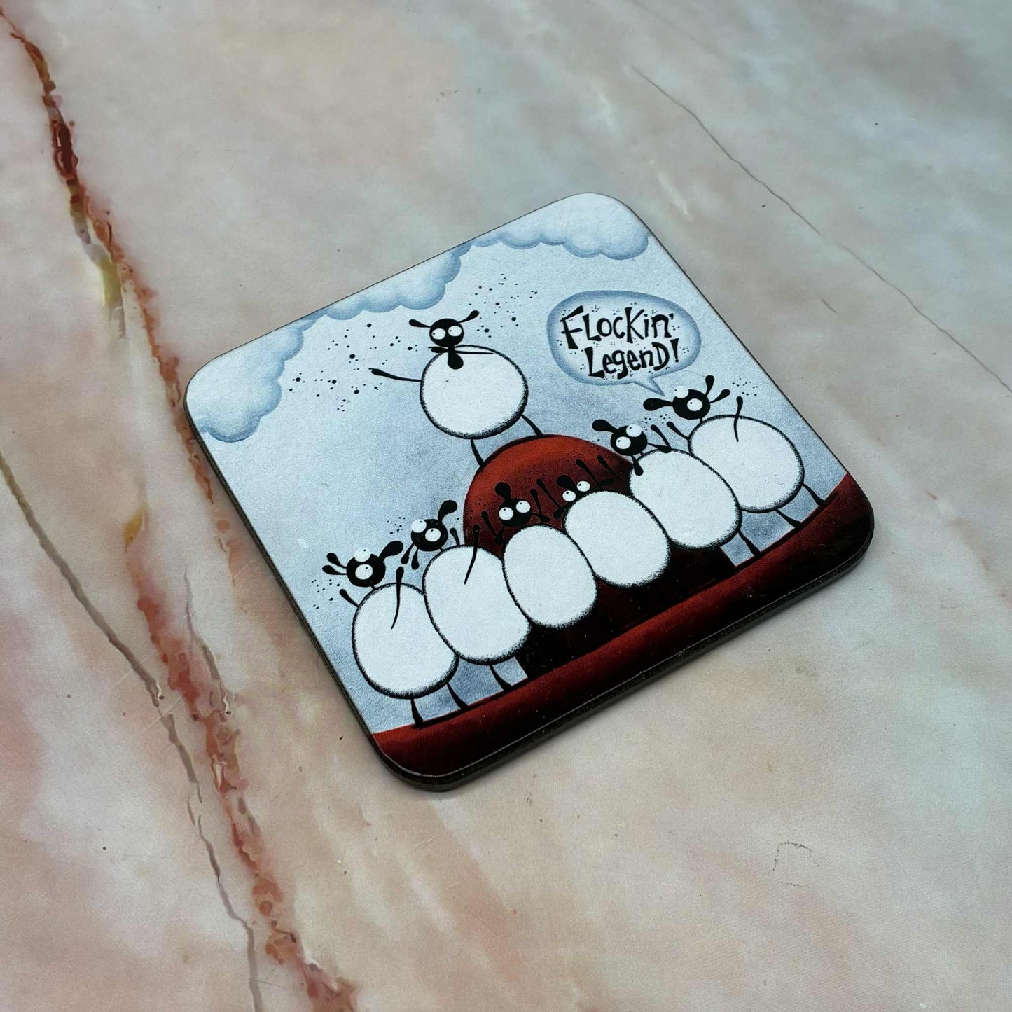 Sheep Art Coasters | Various Designs
