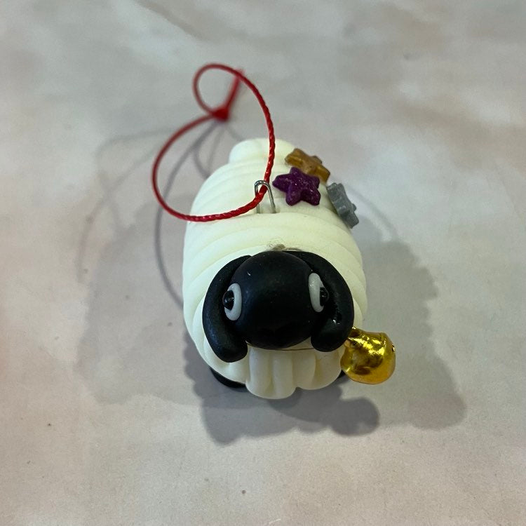 Christmas Themed Glow In The Dark Animals | Polymer Clay | Various Designs
