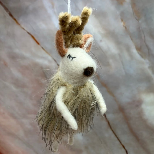 Felted Christmas Tree Decorations | Various Designs