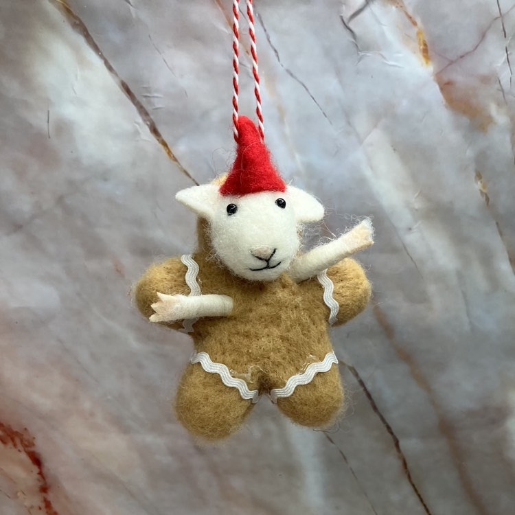 Felted Christmas Tree Decorations | Various Designs