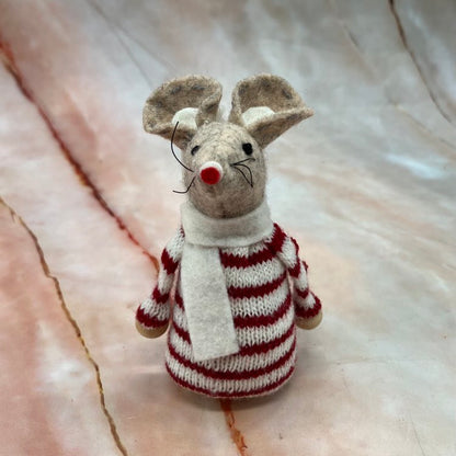 Fabric Mice Christmas Decorations | 6 Designs