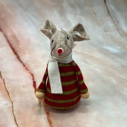 Fabric Mice Christmas Decorations | 6 Designs