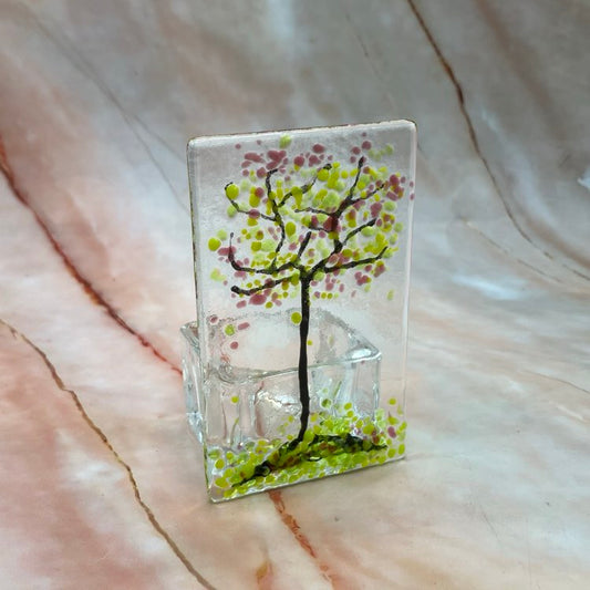 Tree Tealight Holders | Fused Glass | 5 Designs