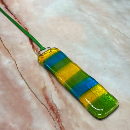 Multi Coloured Fused Glass Window Hangs | Choose Your Colour!