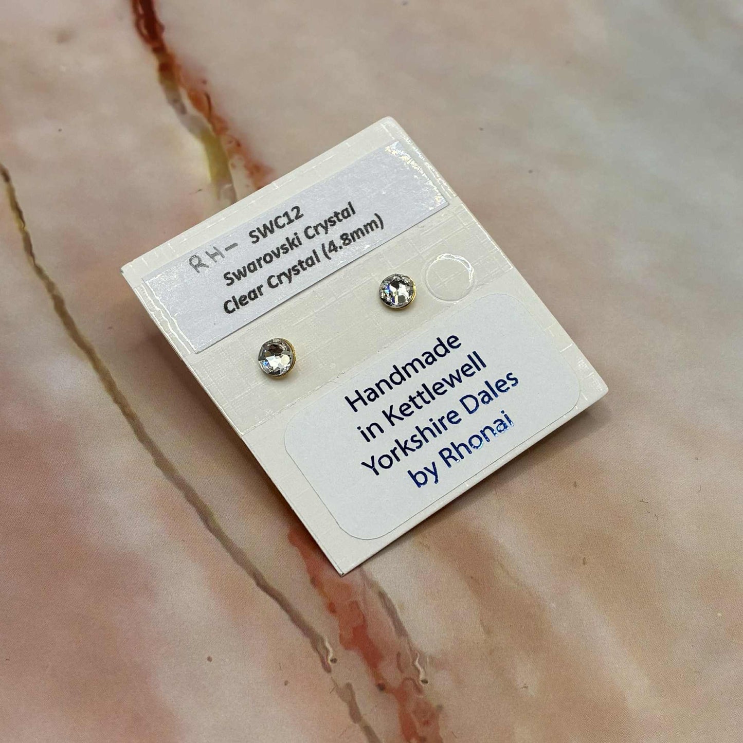 Swarovski Crystal Earrings | 4.8mm