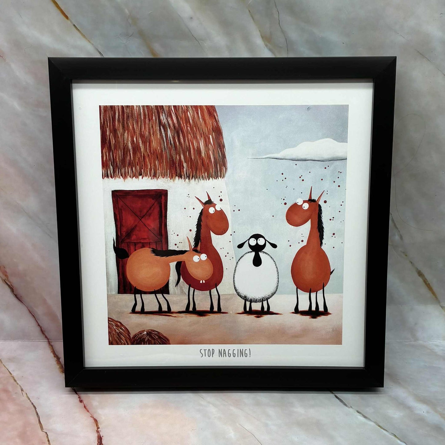 Whimsical Sheep Art | Framed Prints