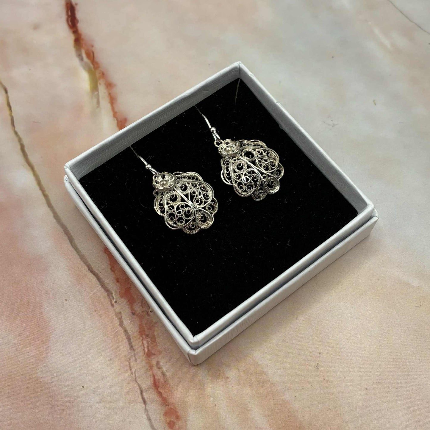 Vintage Fork and Spoon Earrings with Sterling Silver Hooks | Silver & Silver Plated