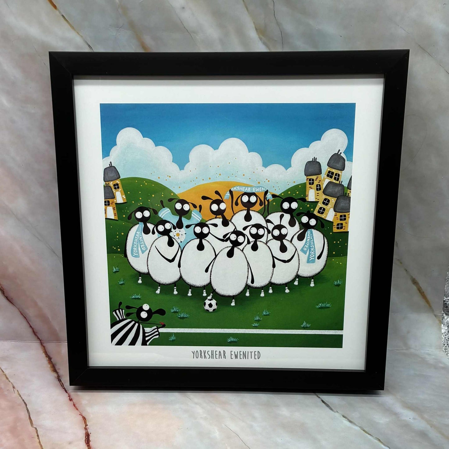 Whimsical Sheep Art | Framed Prints