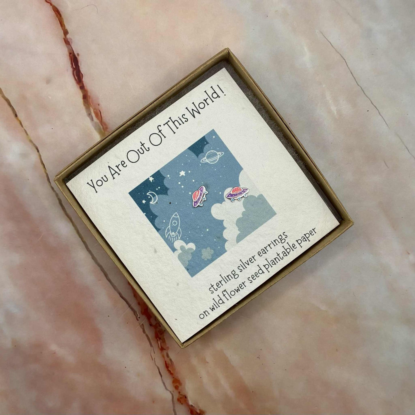 Sterling Silver Earrings | Thoughtful Sentiments | Various Designs