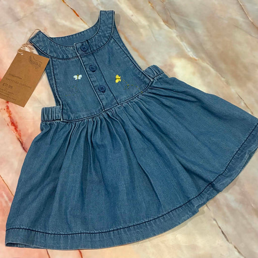 Upcycled Denim Dresses | Various Sizes | Hand Embroidery