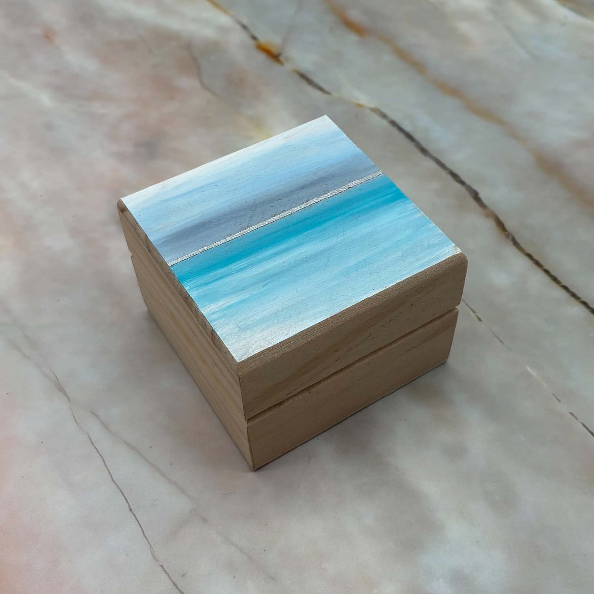Trinket Box | Original Painting | Acrylic on Wood