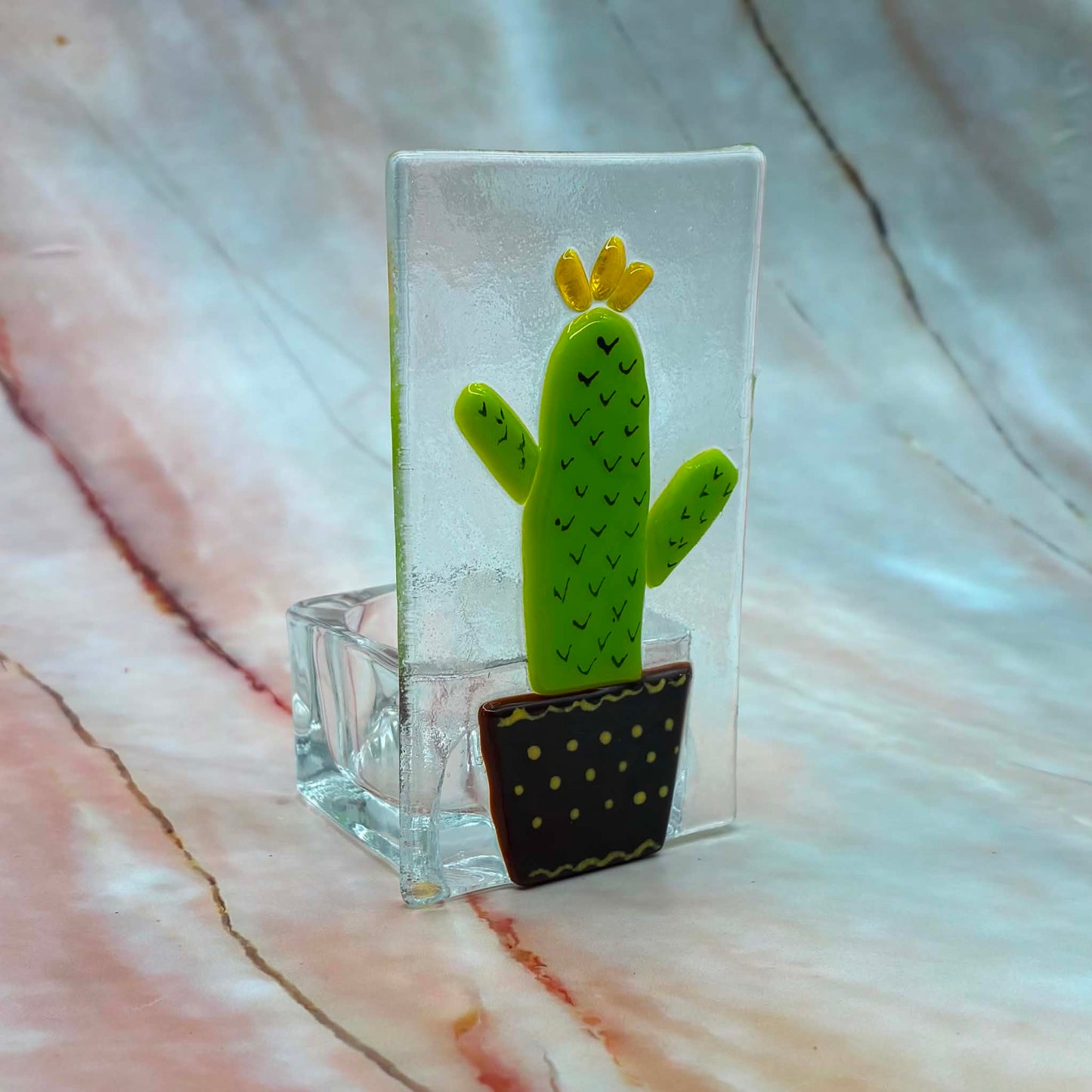 Flower Tealight Holders | Fused Glass | Various Designs