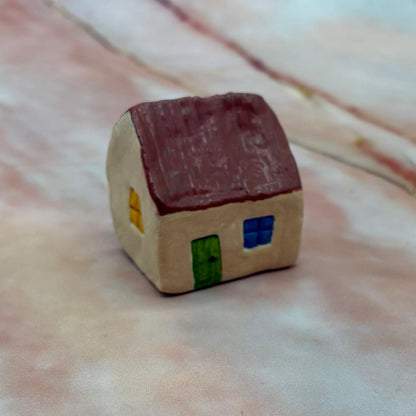 Miniature Ceramic Houses | Hand Painted | Various Styles
