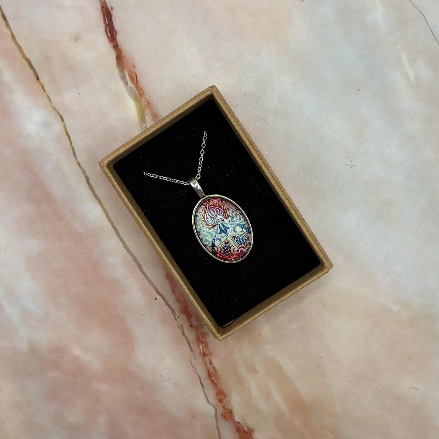 Pendant Necklaces | Glass Cabochon | Various Designs