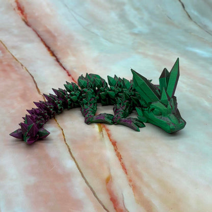 3D Printed Crystal Dragons & Eggs  | 2 Sizes | Various Colours
