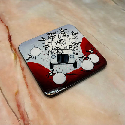 Sheep Art Coasters | Various Designs