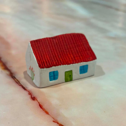 Miniature Ceramic Houses | Hand Painted | Various Styles