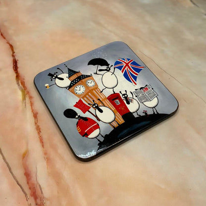Sheep Art Coasters | Various Designs
