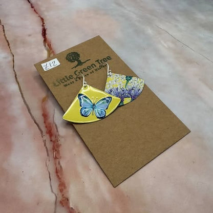 Upcycled Vintage Tin Jewellery | Earrings & Necklaces | Various Designs