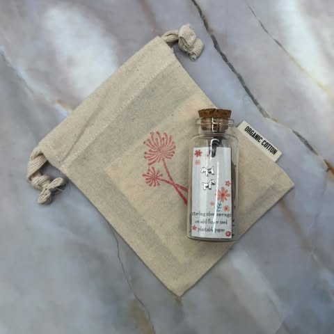 Sterling Silver Earrings | Thoughtful Sentiments | Various Designs