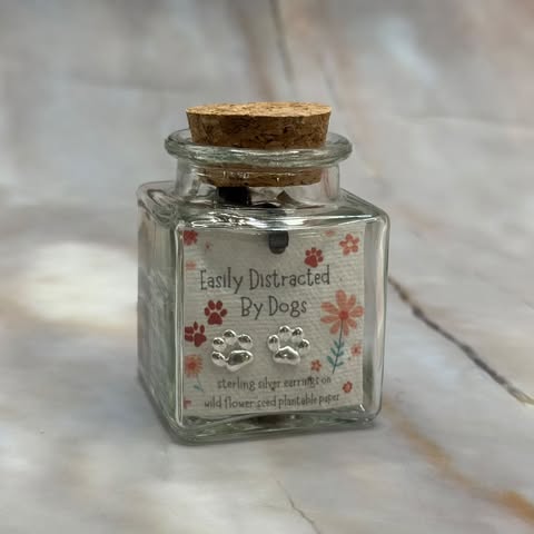 Sterling Silver Earrings | Thoughtful Sentiments | Various Designs