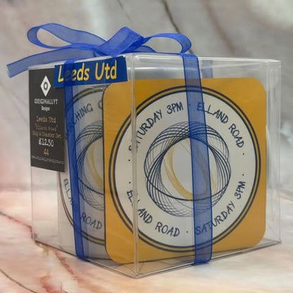 Retro Football Team Mug & Coaster Sets | Gift Boxed