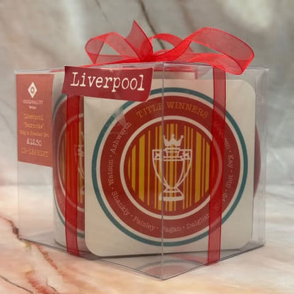 Retro Football Team Mug & Coaster Sets | Gift Boxed