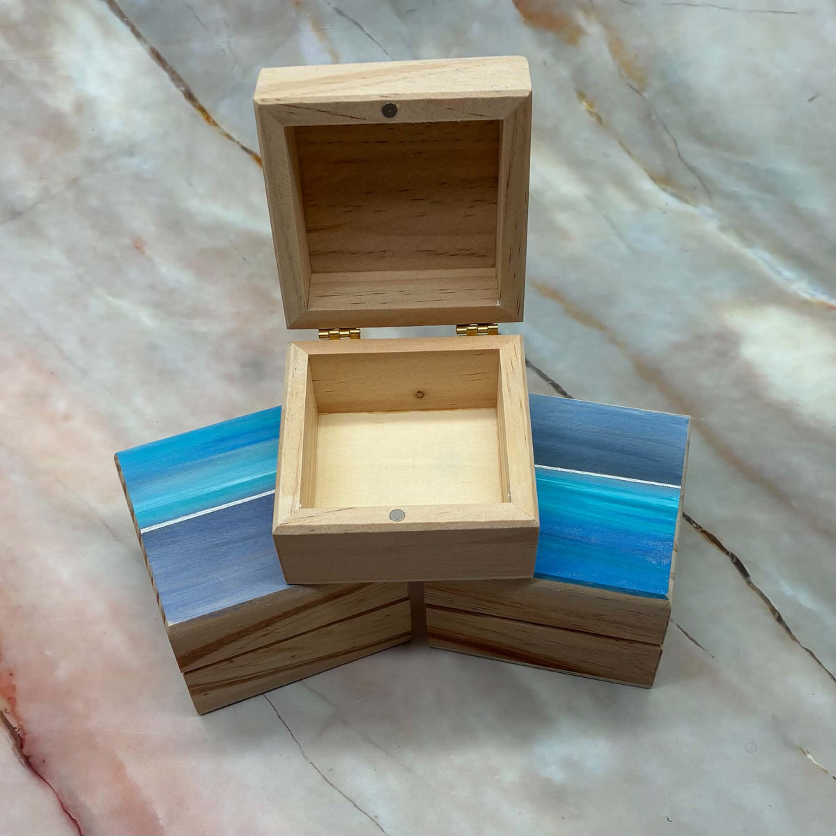 Trinket Box | Original Painting | Acrylic on Wood