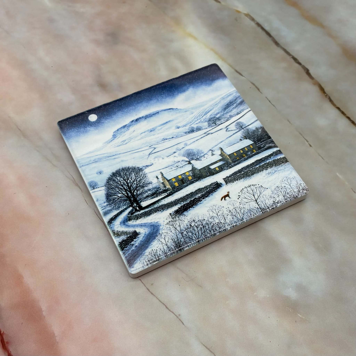 The Yorkshire Winter Collection | Coasters | 4 Designs