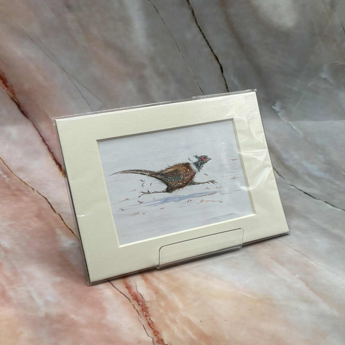 Winter Wildlife Artwork | Mounted Prints | Various Designs