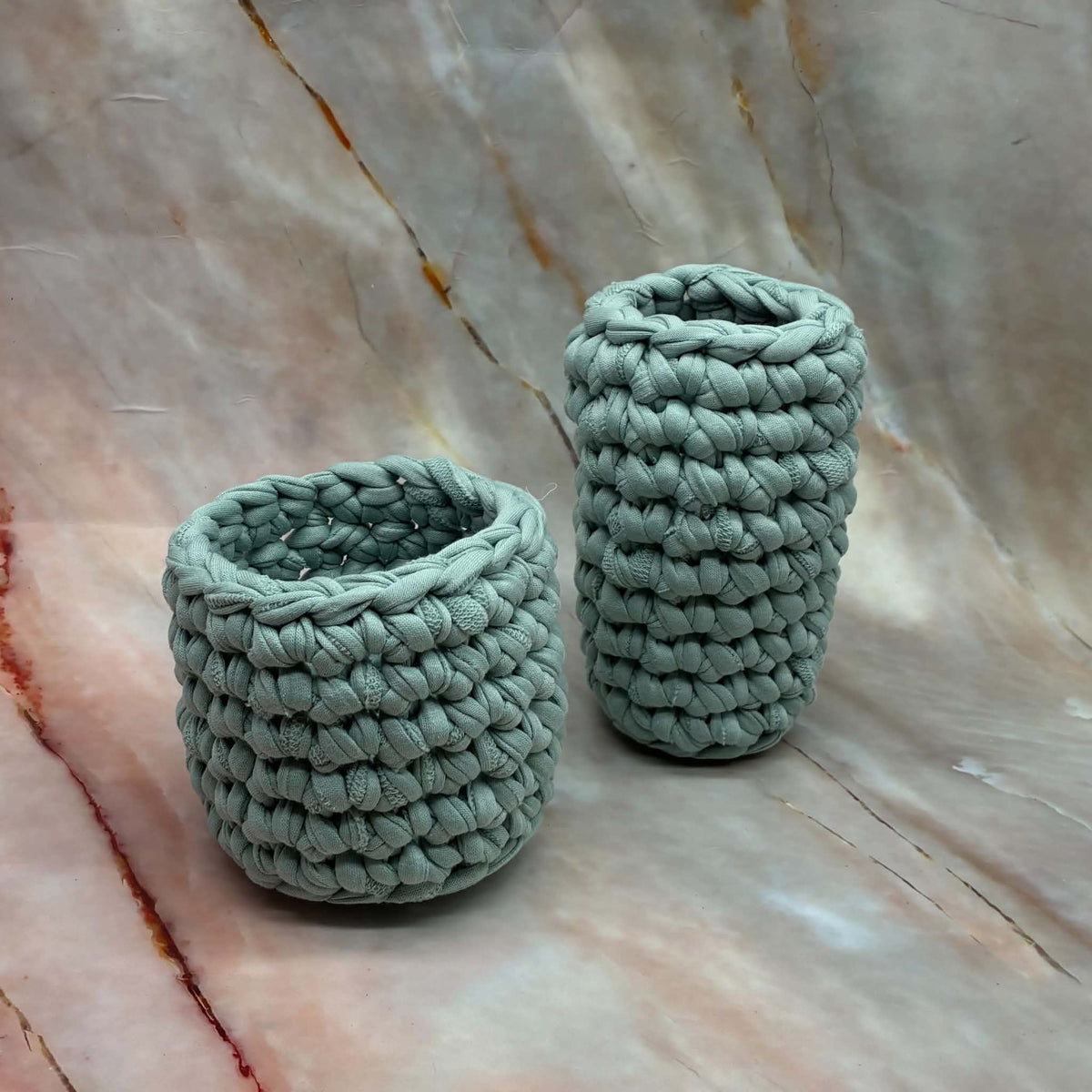 Handmade Storage Baskets | Crochet