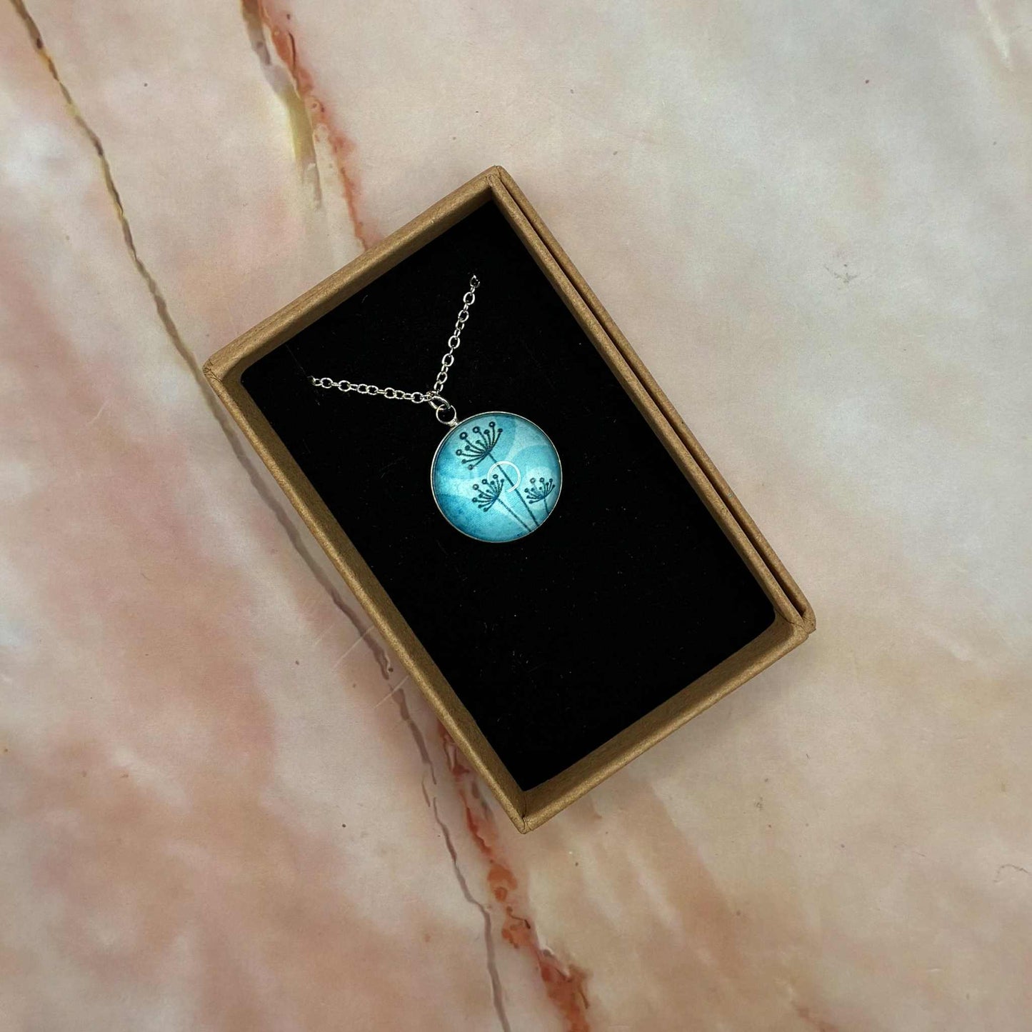 Pendant Necklaces | Glass Cabochon | Various Designs