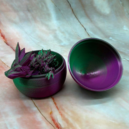 3D Printed Crystal Dragons & Eggs  | 2 Sizes | Various Colours