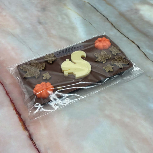 The Autumn Slabs | Belgian Milk & White Chocolate | Various Sizes