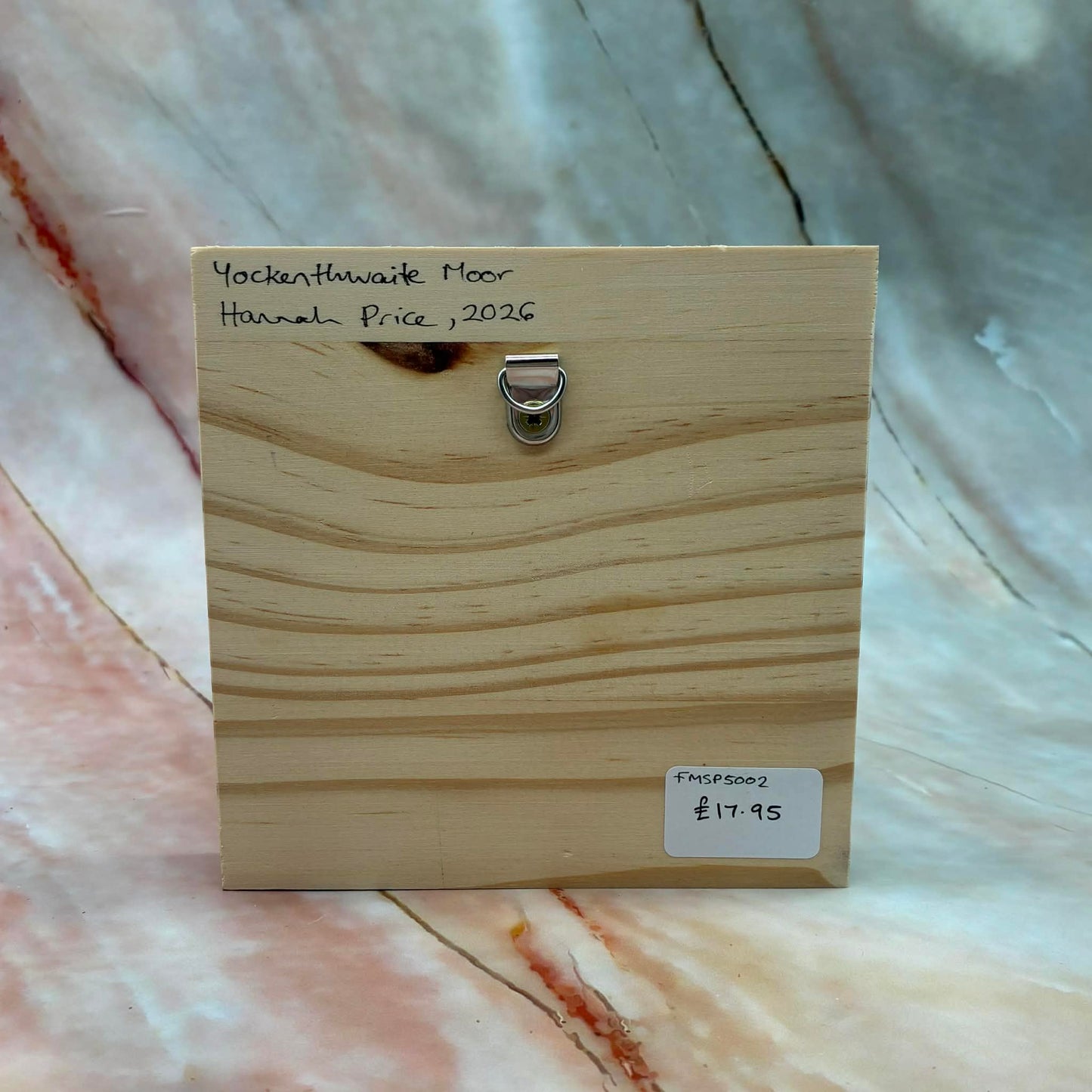 Yockenthwaite Moor | Original Painting | Acrylic on Wood | 5 x 5 inch